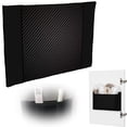 thumbnail image 6 of Self Adhesive Fine Mesh Storage Pocket,Wall Mounted Mesh Organizer Bag,Wall Sticker Organizer Pouch,Cabinet Door Storage Net for Home,Bedroom,Kitchen,Office,RV Camper(Black 40x25cm), 6 of 6