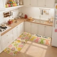 thumbnail image 4 of Wooowa Easter Family Theme Kitchen Rug Set, for Cute Bunny Egg Pattern Entrance Hallway Floor Mat Decor, 4 of 6