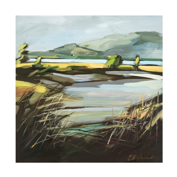 Kris Ekstrand 'Pantano' Canvas Art