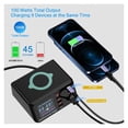 thumbnail image 2 of 100W 8 Ports USB Charger Station With Wireless Charging Digital Display Screen QC3.0 PD3.0 Quick Charge, 2 of 4