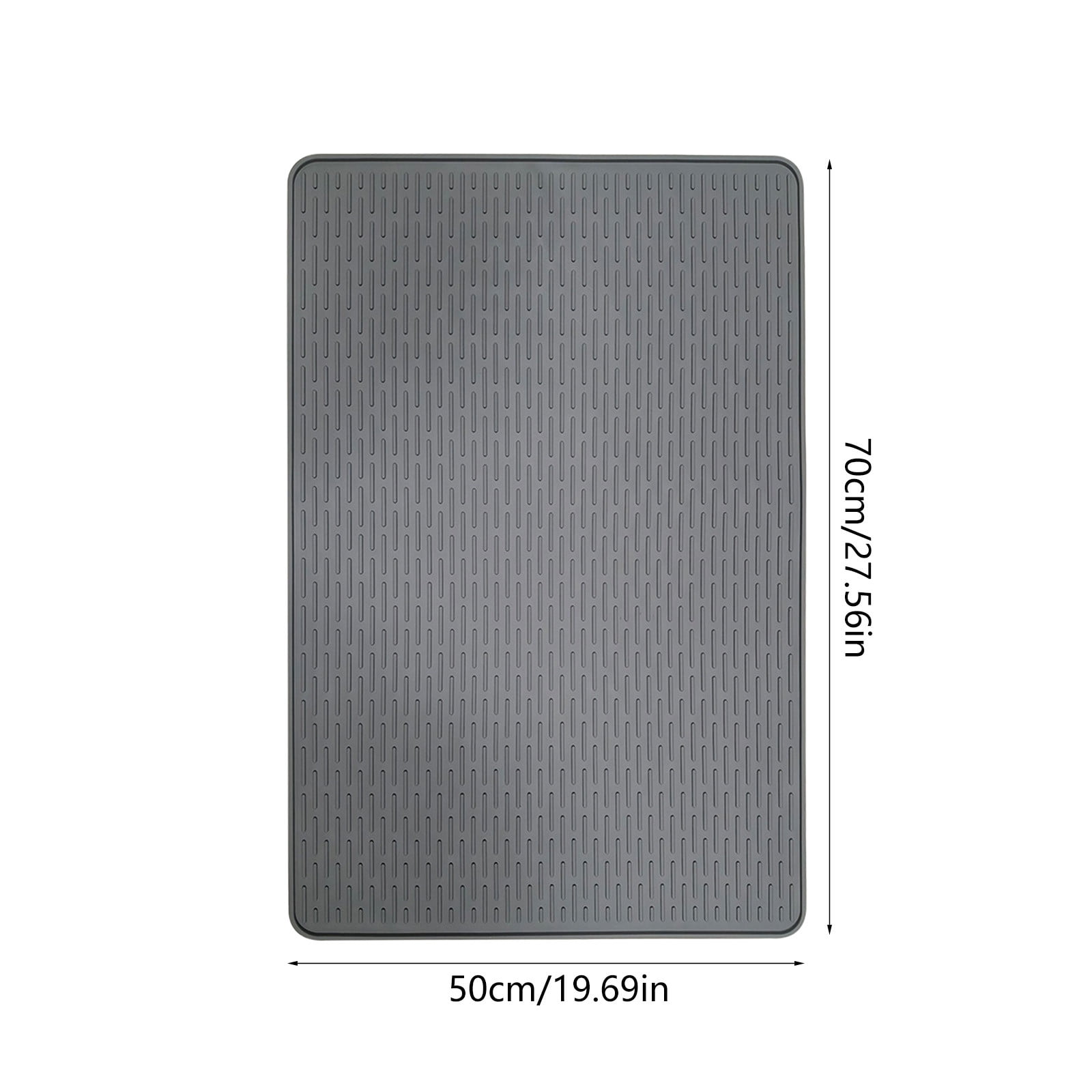 Silicone Cat Litter Mat for Litter Box 28" X 20" - Easy to Clean Cat Litter Trapping Mat, Waterproof, Non-slip, Heavy-Duty