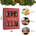 thumbnail image 3 of WJCA 4-Piece Festive Utensil Set, Elegant Spoons and Forks with Tree Motif for Dining and Dessert, Holiday Tableware Collection, Sliver Design, 3 of 8