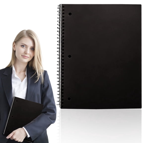Single Subject Notebook*1 Pack,Composition Notebook Wide Ruled,Notebook Paper,Spiral Notebook,College Ruled Notebook Paper,1 Subject Spiral Notebook,Wide Ruled Notebook Paper,Black