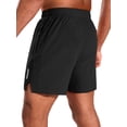 thumbnail image 3 of MIER Men's 5 Inch Inseam Running Shorts with Zipper Pockets, 3 of 6