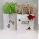 thumbnail image 5 of 50 Bolsas De Papel Blancas Kraft Con Asa Economicas Belug, 5 of 5
