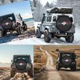 thumbnail image 5 of PISONIC State Of Colorado Flag Spare Tire Cover Weatherproof Universal Wheel Protectors for RV Camper Travel Trailer SUV Truck 15 inch, 5 of 7