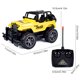 thumbnail image 3 of Matsuzay RC Car Remote Control Car 1:24 2.4 GHz 4WD Vehículo todoterreno Regalos para niños Niños Niñas Accesorios para aéreos amarillo, 3 of 6