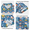 thumbnail image 3 of Dailycode Small Short Sleeve Button Down Shirts Panda and Civet Cat Face Casual Shirt 3-10 Years, 3 of 9