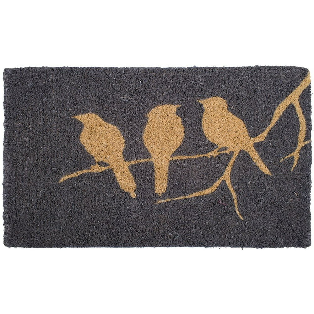 Fab Habitat Handwoven, Extra Thin Doormat Entryway Door mat for Patio