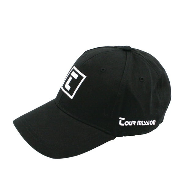 Casquette Noire pour Hommes par Tour Mission