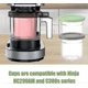 thumbnail image 4 of Ice Cream Pints, Ice Cream Containers With Lids Replacements For Ninja Creami Pints, Compatible For Nc301 Nc300 Nc299amz Series Ice Cream Maker, 4 of 5