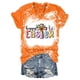 thumbnail image 3 of Sonducket Nueva camiseta más gruesa de algodón de primera calidad para mujer, camiseta de manga corta, blusa de verano para mujer Prendas para la parte del cuerpo Naranja 2XL, 3 of 6