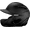 Black, variant on Marucci Duravent Batting Helmet with Universal Jaw Guard