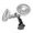 White, variant on Car Dual Head Wall Fan with Strong Suction and 3 Speeds USB Powered Electric Vehicle Fan for Sedan SUV RV Auto Vehicles Home Windshield