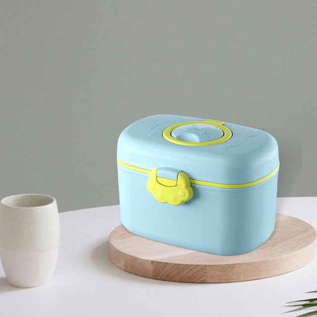 Contenedor portátil CUTICAT Caja de almacenamiento de granos secos con asa Ligero dispensador de fórmula