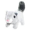 thumbnail image 2 of Juguete electrónico interactivo de peluche, realista, compañero que camina y ladra. Gris, 2 of 8