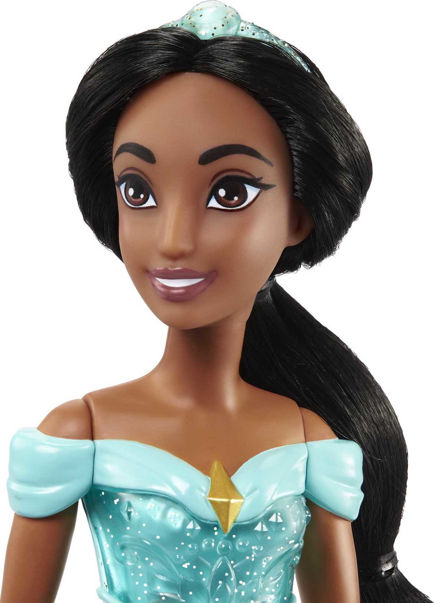Disney Princess Jasmine 11 inch Fashion Doll with Black Hair, Brown Eyes & Tiara Accessory  (图3) Disney Princess Jasmine 11 inch Fashion Doll with Black Hair, Brown Eyes & Tiara Accessory  (图3)