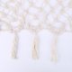 thumbnail image 4 of Cuadros Decorativos Cuerda trenzada de algodón de 3 hebras de 2 mm para manualidades de bricolaje (blanco), 4 of 6