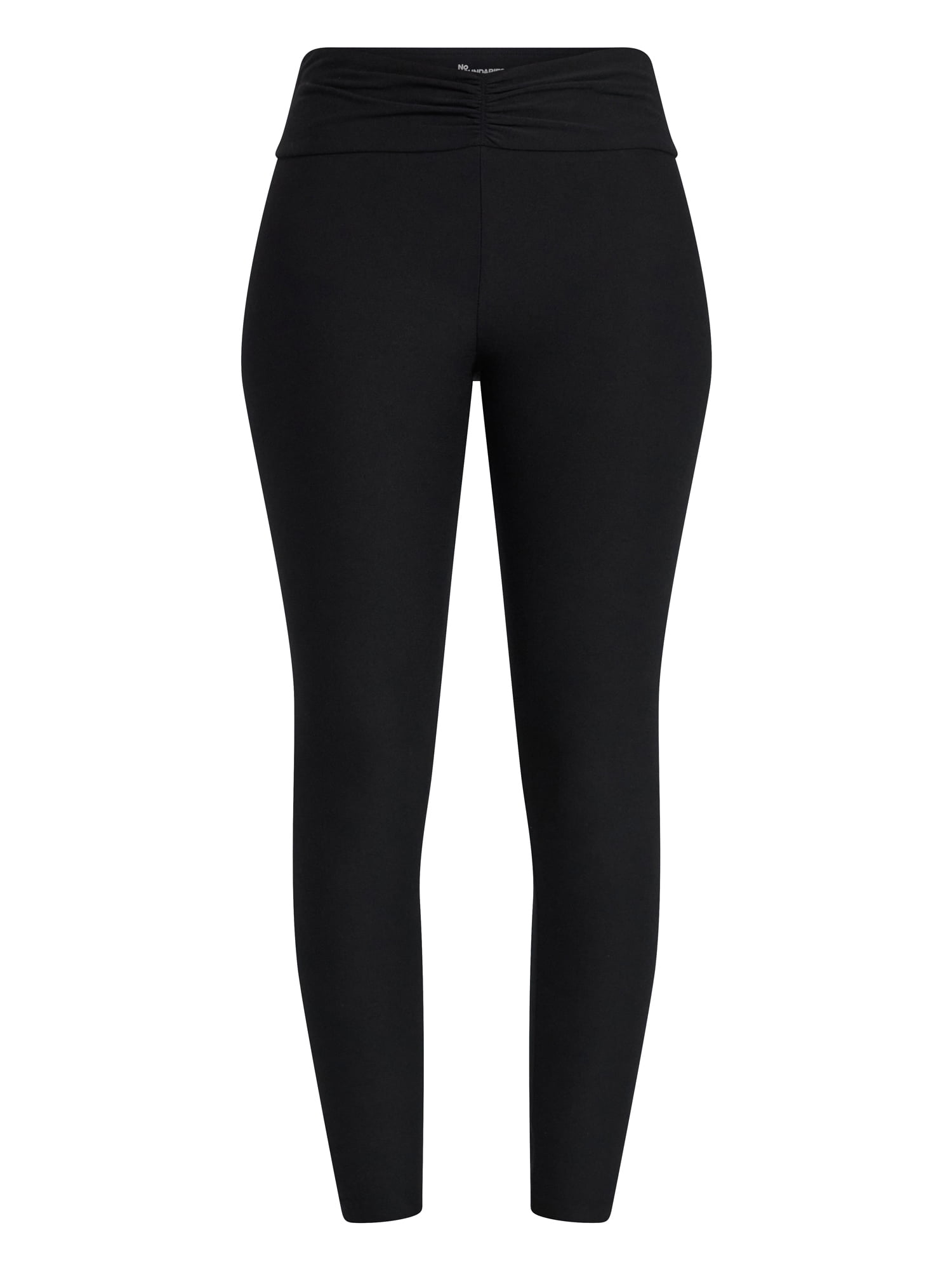 No Boundaries Cinched Front Waistband Leggings, 27" Inseam, Women's XXS-1X