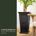 thumbnail image 5 of Fairfield 28in Tall Planter - Black (2-Pack), 5 of 17