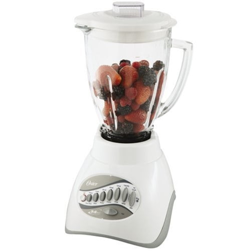 Oster 6803 Core 14Speed Blender with Glass Jar, White
