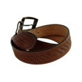 thumbnail image 3 of Mens Belt Western Tooled Leather Belts Men Women Casual Work Office Wear, 3 of 4