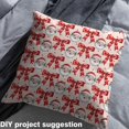 thumbnail image 2 of Homewish Kawaii Santa Claus Fabric by the Yard 1 Yard for Teens, Red Polkadots Bowknot Room Decor Fabric by the Yard, Fairy Tale Princess Sewing Fabric, Lightweight Room Decor, 2 of 6