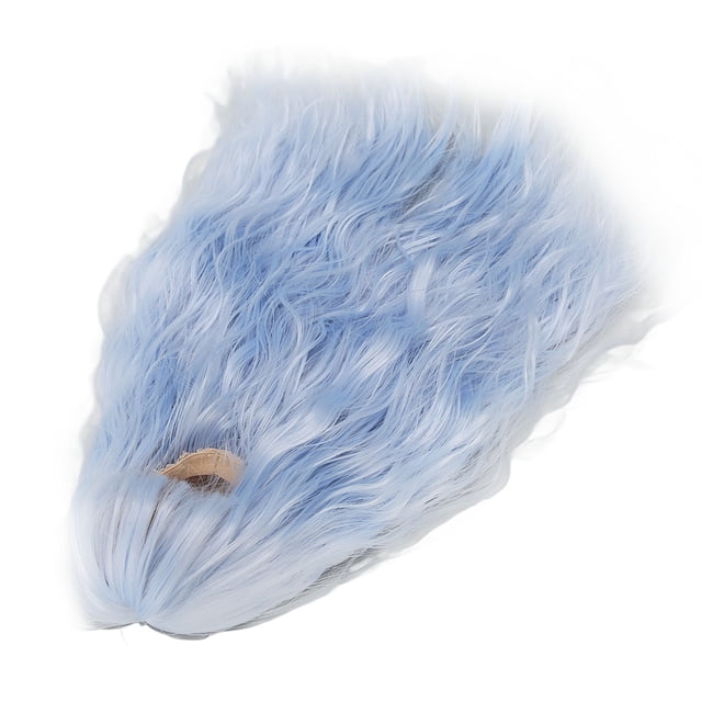 M Buder Peluca para muñeca BJD 1/3 Pelo Largo Ondulado de Alambre de Alta Temperatura Azul