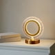 thumbnail image 4 of Lámpara de escritorio, luz de noche, decoración de dormitorio, lámpara de mesa pequeña, regalo, lámpara de noche LED recargable por USB, lámpara de aleación para exteriores, 4 of 6