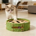 thumbnail image 4 of Interactive Cat Scratching Board with Nail File Puzzle Toy for Indoor Play and Grooming Entertainment, 4 of 4