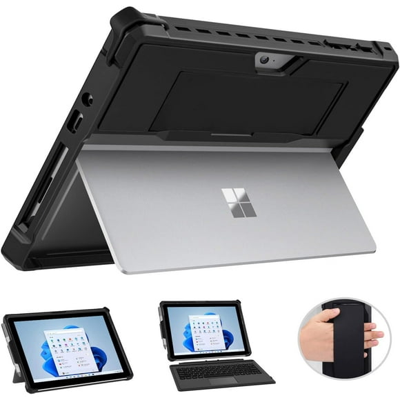 Funda MoKo para Microsoft Surface Go 4/3/2 con soporte para bolígrafos, color negro