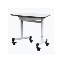 Luxor Mbs Student Desk With Sm Clear