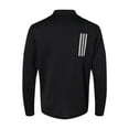 thumbnail image 2 of Adidas - 3-Stripes Double Knit Quarter-Zip Pullover - A482, 2 of 2