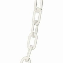 Manufacturer Varies Plastic Chain ,100 ft L,White 50001-100