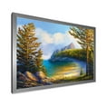 thumbnail image 2 of Designart 'Sunrise By The Wild Beach' Nautical & Coastal Framed Art Print, 2 of 4