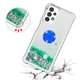 thumbnail image 4 of Funda para Samsung Galaxy A13 4G con Brillo Líquido Flotante, Purpurina, Parachoques y Anillo Giratorio Soporte, 4 of 5