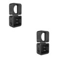 thumbnail image 2 of Kearding Funda protectora antiarañazos para cámara , carcasa protectora para grabadora de vídeo, reemplazo para Action 2, tipo de pantalla Negro Tipo de pantalla doble 2Conjunto, 2 of 6