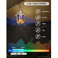 Bug Zapper Outdoor Camping Light Flashlight with Mosquito Zapper ...