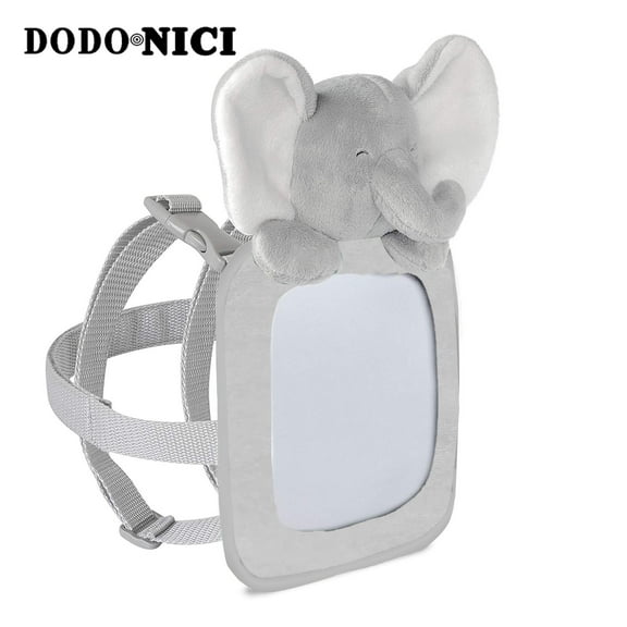 DODO NICI car seat mirror for rear facing, cute elephant design