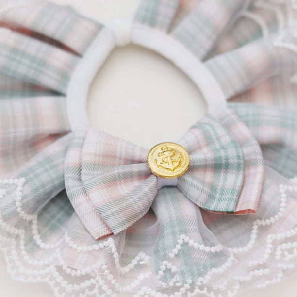 Collar de babero de encaje para perros, collar de babero de encaje para mascotas, collar de babero de encaje para gatos, pañuelo para mascotas, rendimiento potente