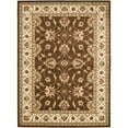 thumbnail image 6 of SAFAVIEH Lyndhurst Miah Floral Border Area Rug, Brown/Ivory, 8'9" x 12', 6 of 7