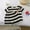 Black, variant on Abtuhar Kids 1-8 Years Summer Outfits Stripe Embroidery Bear Short Sleeve Tops Elastic Waist Shorts