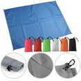 thumbnail image 4 of Mosiee Tapis de Plage Extérieur 1,4*2 m Imperméable Pliant Léger Couverture de Poche de Plage, 4 of 5