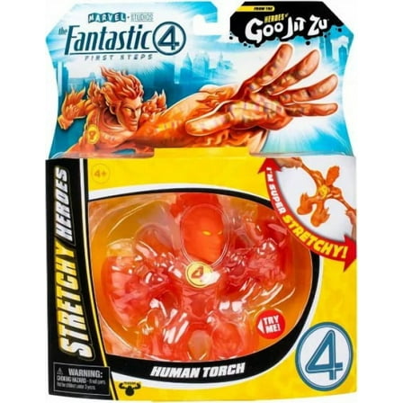 Heroes of Goo Jit Zu Fantastic Four Human Torch Action Figure