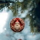 thumbnail image 1 of Christmas Decoration Flat Christmas Tree Style Home Decoration Car Ornaments, 1 of 9