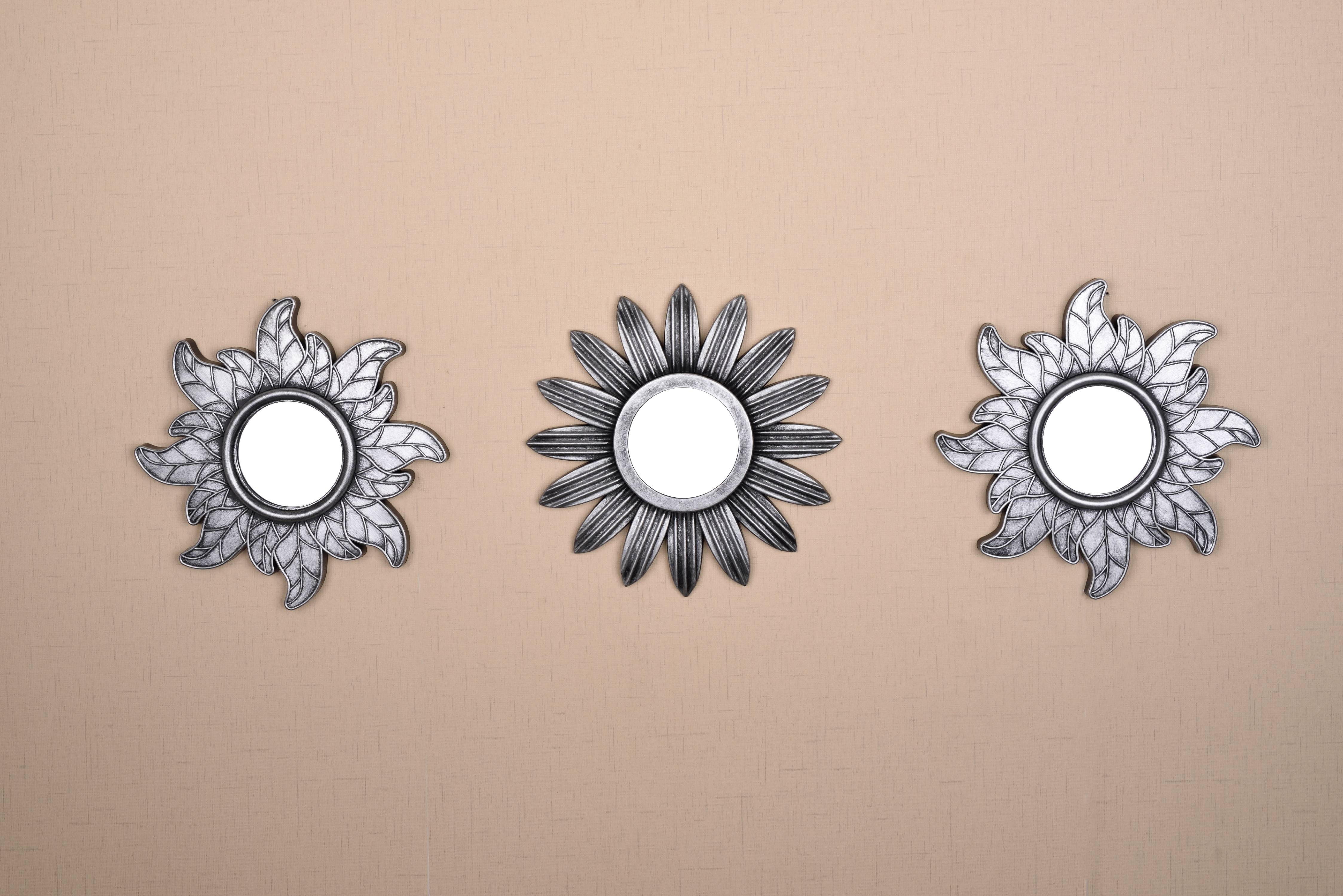 All American Collection New Seperated 3 Piece Decorative Mirror Set