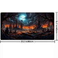 thumbnail image 3 of Hearth & Gear Extended Gaming Pad Large Desk Mat With Rubber Base Edges For Computer PC Laptop Work And Game Play Cover Hand Support for Computer Desk Wrist Pads for Laptop Keyboard Laptop Desk with, 3 of 3