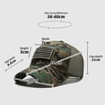 thumbnail image 3 of Furvclv Men Women Plain Baseball Cap, Adjustable Sun Protection Breathable Mesh Design Multi-functional Summer Hat For Grown-ups Outdoor Summer Fishing Camping Sports Exercise, 3 of 9