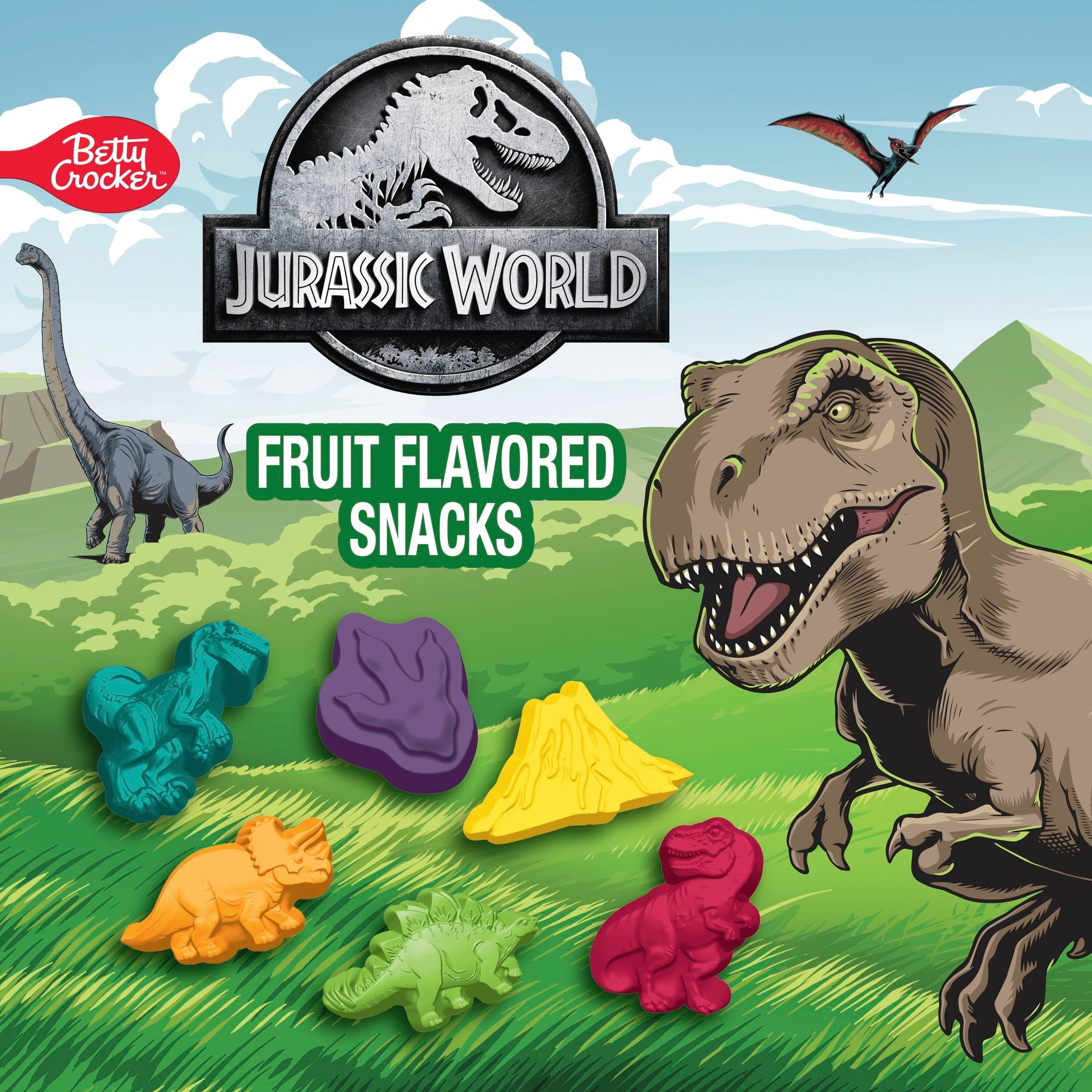 Betty Crocker - Brandclub - Jurassic World Fruit Flavored Snacks