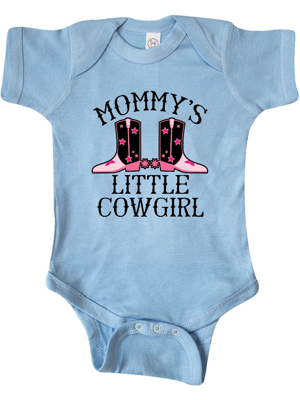 INKtastic Mommy Little Cowgirl Baby Clothes Infant Creeper Walmart